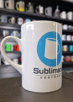 300ml (10,14oz) Smalle Mok voor sublimatie