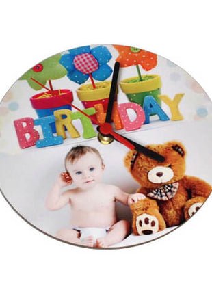 Uhr Ø19 cm Rund für Sublimation