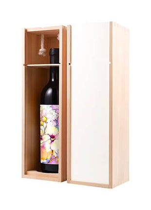 Houten Wijnkist voor sublimatie