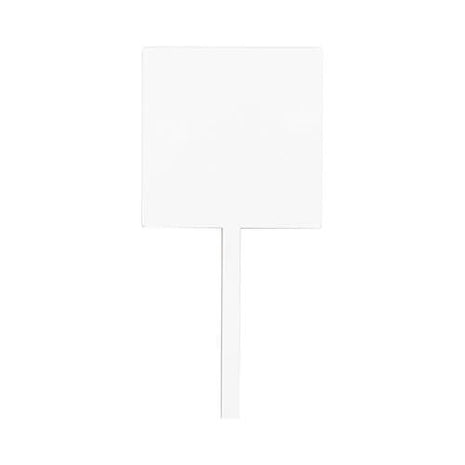 Sublimatie Moestuinbordje Vierkant – Bedrukbaar Tuinlabel van Weerbestendig Materiaal