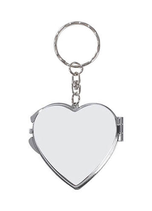 Metal Keychain Heart for sublimation