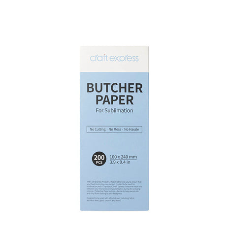 Butcher paper 100 x 240 mm Craft Express - 200 vellen voor sublimatie