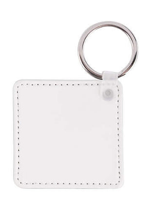 PU Leather Keychain Square for Sublimation