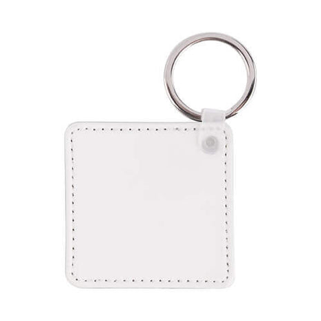 PU Leather Keychain Square for Sublimation
