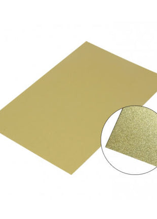 Aluminium plaat 20 x 30 cm  Goudglans voor sublimatie