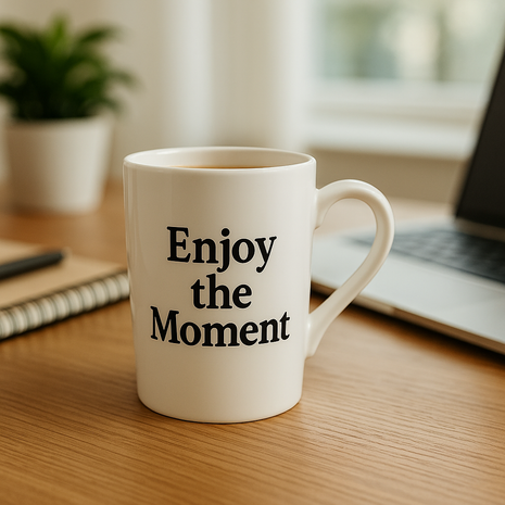 230ml (7,8oz) Porseleinen Mok Wit Glans voor sublimatie sublimatievoordeel.nl