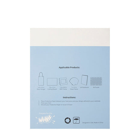 Butcher paper 230 x 290 mm Craft Express - 200 vellen voor sublimatie