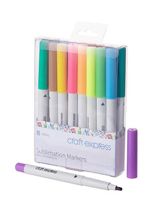 Craft Express 18 sublimatiemarkers voor sublimatie
