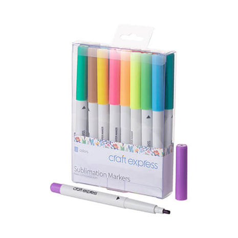 Craft Express 18 sublimatiemarkers voor sublimatie