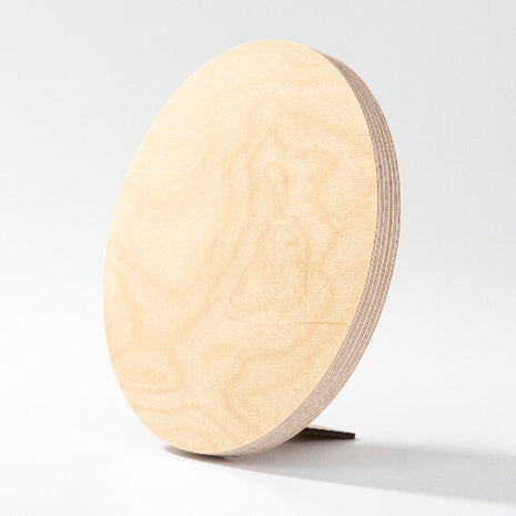 Rond multiplex fotolijstje voor sublimatie