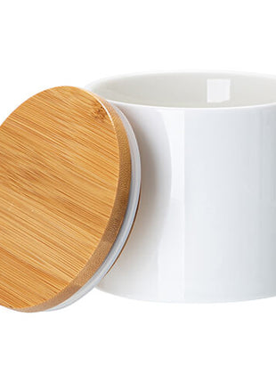 Keramische container 480 ml bamboe deksel voor sublimatie