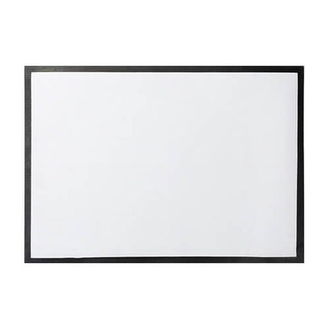 Kies uw maat: Deurmat op zwart rubber voor sublimatie