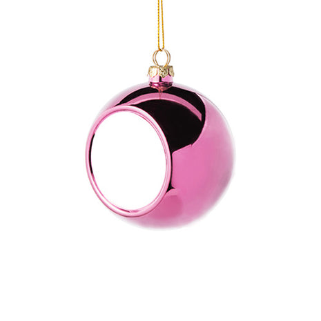 Christmas ball Pink Ø6cm for sublimation