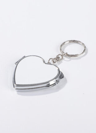 Metal Keychain Heart for sublimation