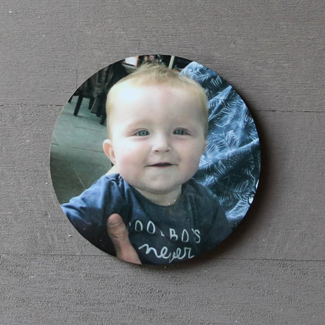 MDF fotolijst Cirkel (kies uw maat)