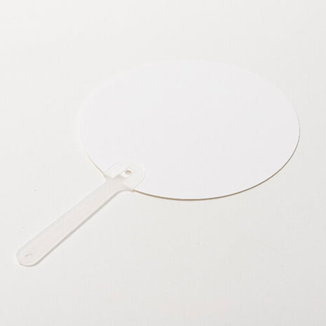 Handwaaier rond voor sublimatie