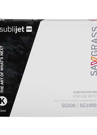 Sawgrass SubliJet-UHD SG500 / SG1000 Gel Inkt - BLACK voor Sawgrass sublimatieprinter