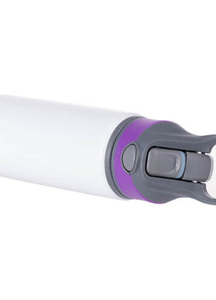 Witte aluminium waterfles van 650 ml met schroefdop Paars voor sublimatie
