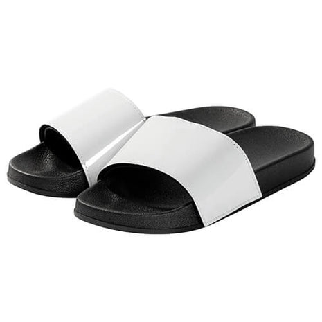 Badslippers zwart voor sublimatie