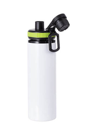 Waterfles 850ml groen voor sublimatie