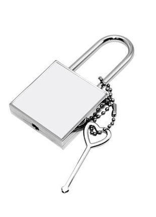 Vorhängeschloss-Quadrat zur Sublimation