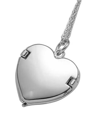 Heart Angel Wings Ketting Zilver voor sublimatie