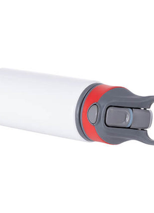 Witte aluminium waterfles van 650 ml met schroefdop Rood voor sublimatie