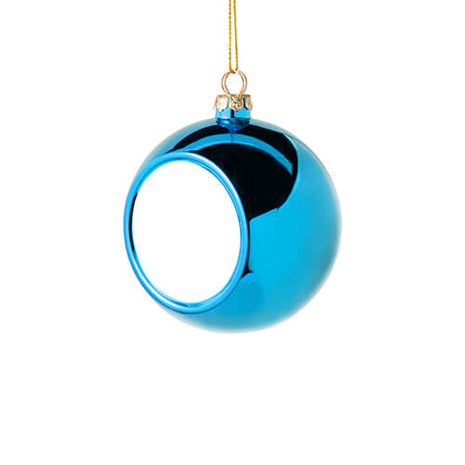 Christmas ball Blue Ø8cm for sublimation