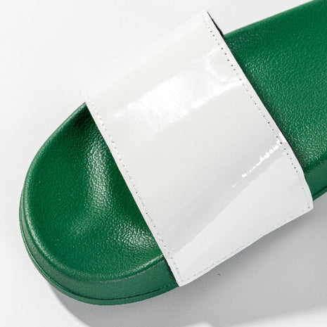 Badslippers groen voor sublimatie