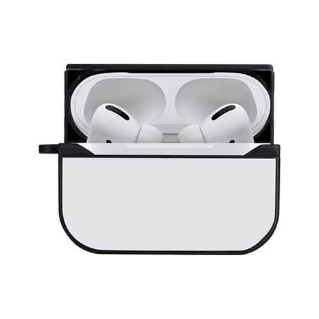 Airpods Case liggend zwart voor sublimatie