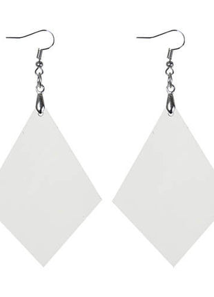 MDF oorbellen diamant voor sublimatie