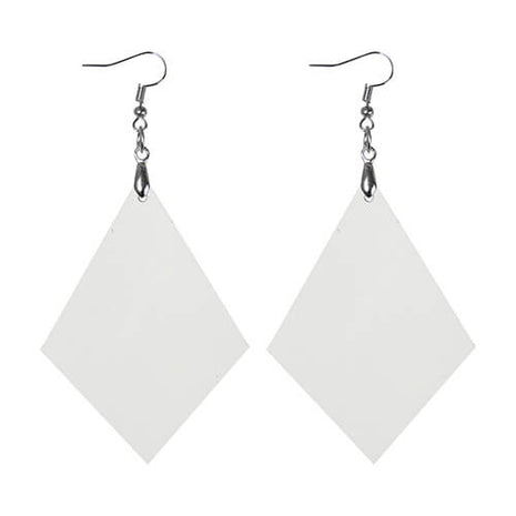 MDF oorbellen diamant voor sublimatie