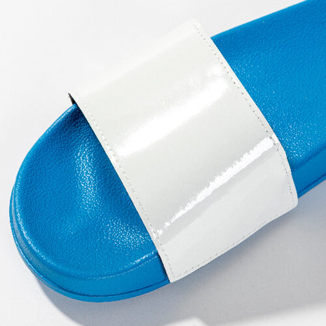 Badslippers blauw voor sublimatie