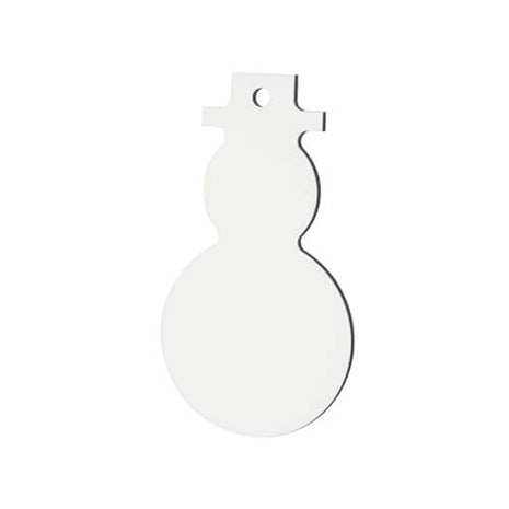 MDF Tree Hanging Snowman for sublimation