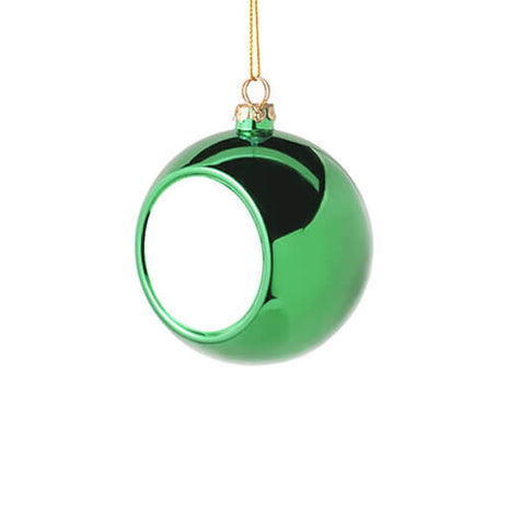 Christmas ball Green Ø6cm for sublimation