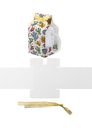 Decoratieve verpakking voor 330ml (110z) mok voor sublimatie