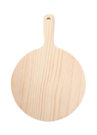 Houten Kaasplank Rond met Keramische Tegel voor sublimatie