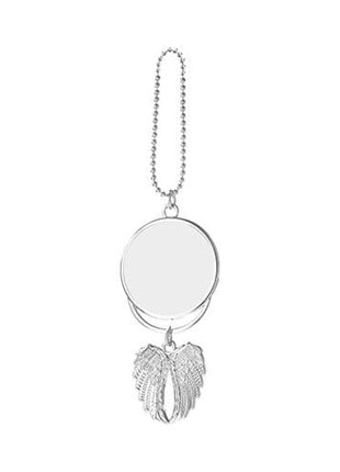 Angel Wings autohanger Zilver voor sublimatie