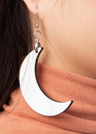 MDF oorbellen maan voor sublimatie