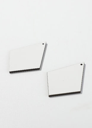 MDF oorbellen diamant voor sublimatie