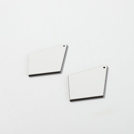 MDF oorbellen diamant voor sublimatie