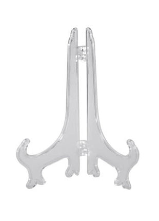 Transparante standaard voor borden/tegels max 25cm