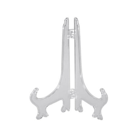 Transparante standaard voor borden/tegels max 25cm