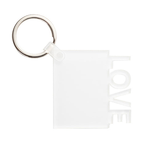 Metal Keychain Heart for sublimation