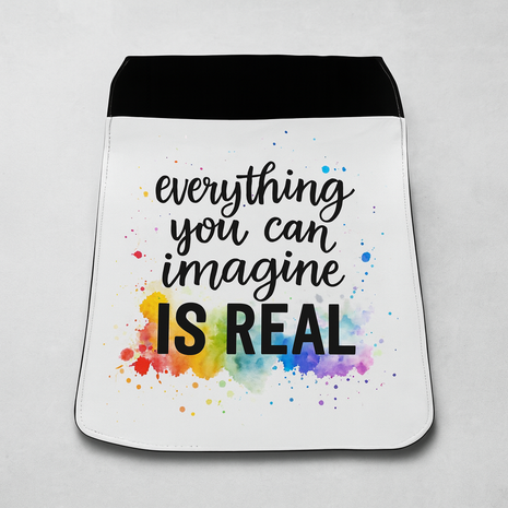 Losse Flap voor Schoudertas – Geschikt voor Sublimatie, Verwisselbaar met Drukknopen