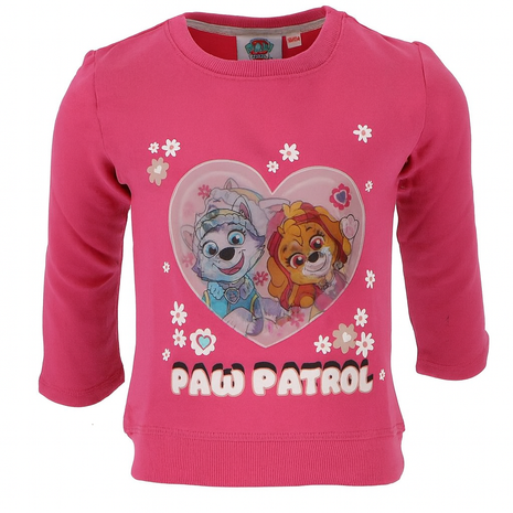 Paw Patrol Kindertrui – Roze – Everest & Skye Print