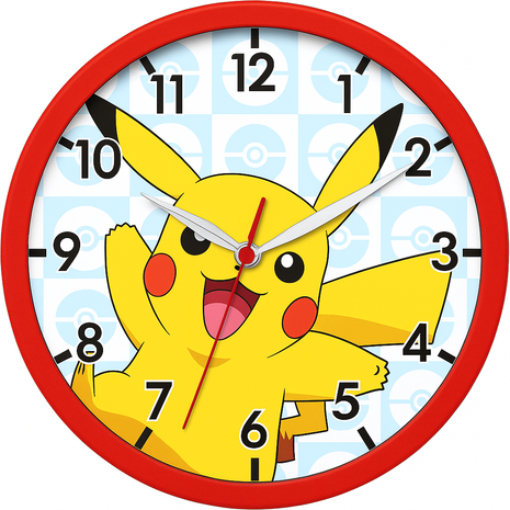 Pokémon Wandklok – Pikachu – Multi Colour – 25 cm