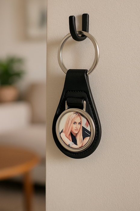 Metal Keychain Heart for sublimation