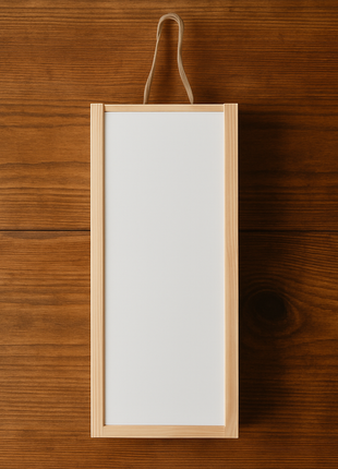 Houten Wijnkist voor sublimatie