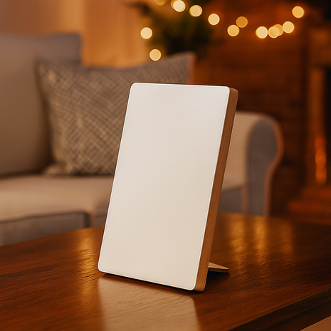 MDF staande fotolijst met steun 12,7 x 17,8 cm